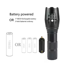 HIGH POWERED RECHARGABLE TORCH MULTIPLE MODES