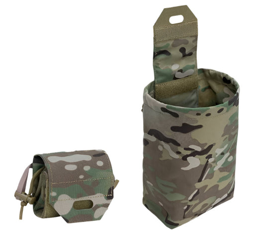 IDOGEAR Tactical Foldable Recycling Bag Dump Pouch MOLLE Drop Pouch