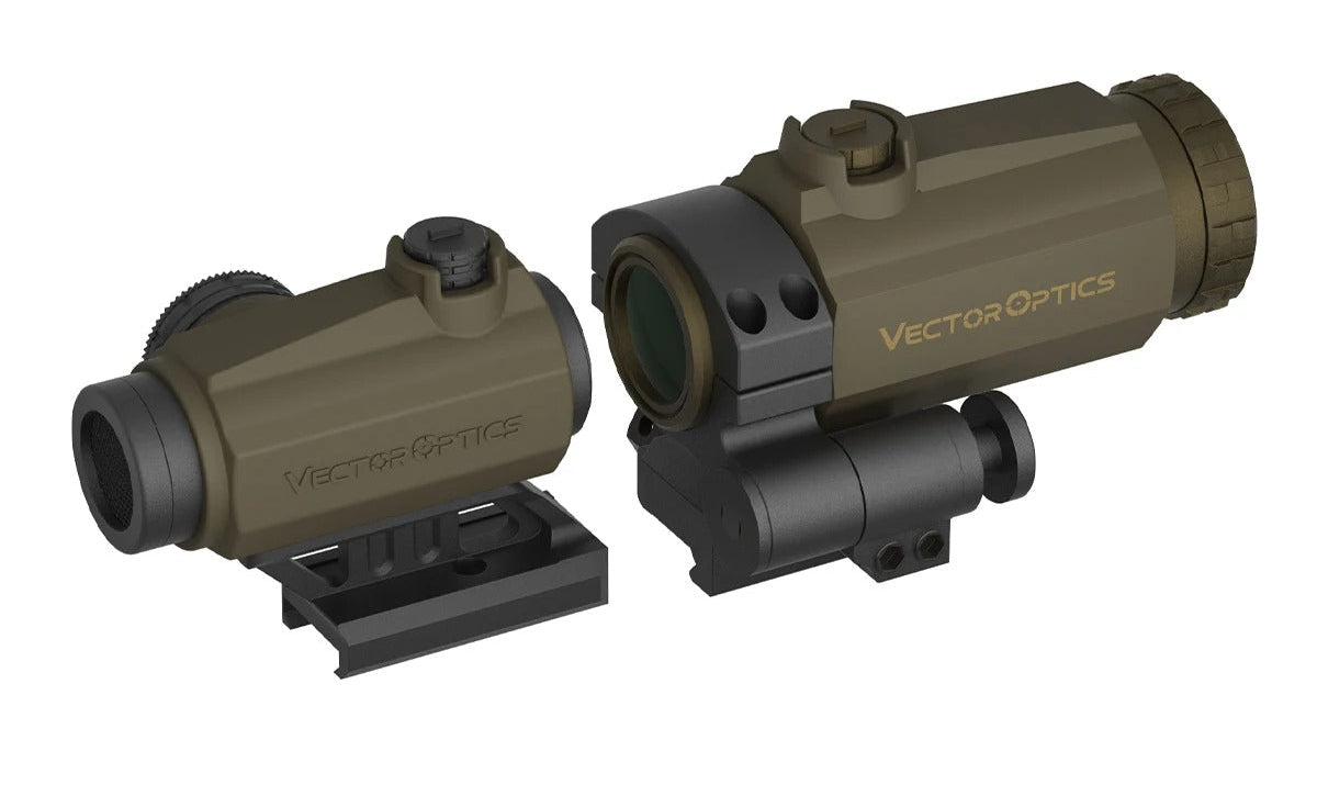Vector Optics Maverick GenIII 1x22 Red Dot Scope Optic/3x22 Magnifier